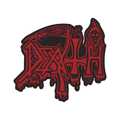 DEATH 官方原版 Shaped Logo (Woven Patch)